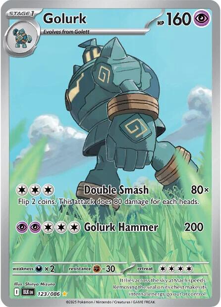 Golurk (123/086) [Scarlet & Violet: Black Bolt] | L.A. Mood Comics and Games
