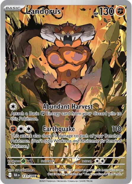 Landorus (131/086) [Scarlet & Violet: Black Bolt] | L.A. Mood Comics and Games