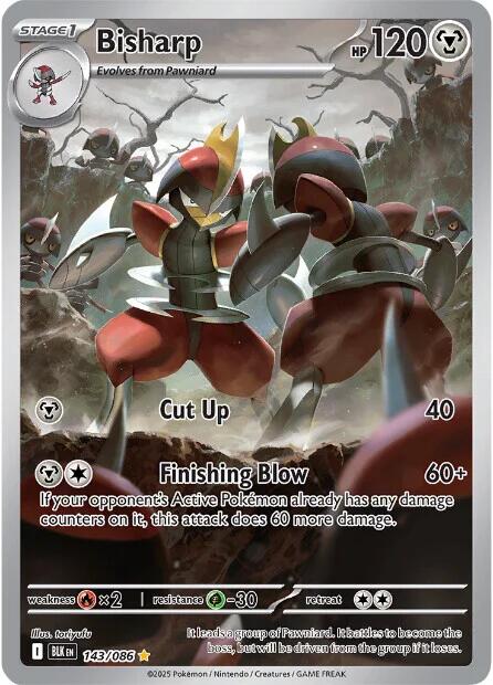 Bisharp (143/086) [Scarlet & Violet: Black Bolt] | L.A. Mood Comics and Games