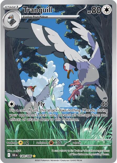 Tranquill (149/086) [Scarlet & Violet: Black Bolt] | L.A. Mood Comics and Games