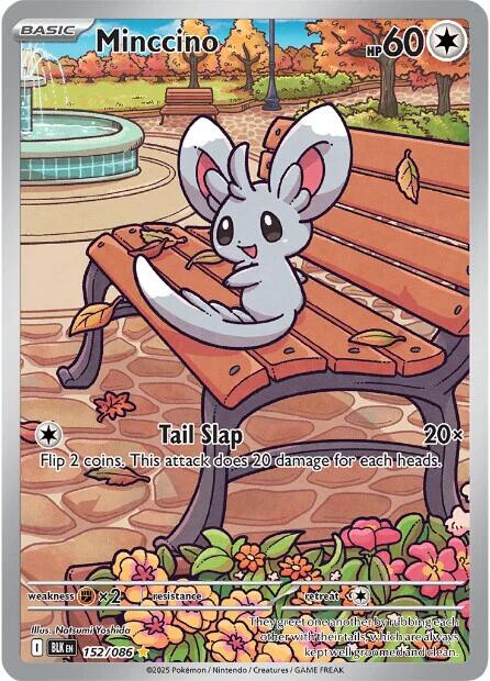 Minccino (152/086) [Scarlet & Violet: Black Bolt] | L.A. Mood Comics and Games