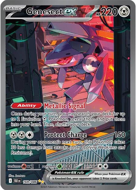 Genesect ex (169/086) [Scarlet & Violet: Black Bolt] | L.A. Mood Comics and Games