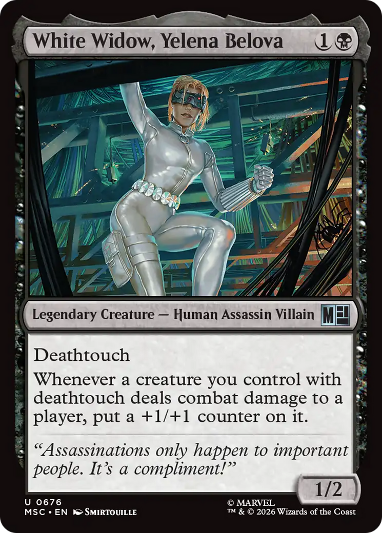 White Widow, Yelena Belova [Marvel Super Heroes Commander] | L.A. Mood Comics and Games
