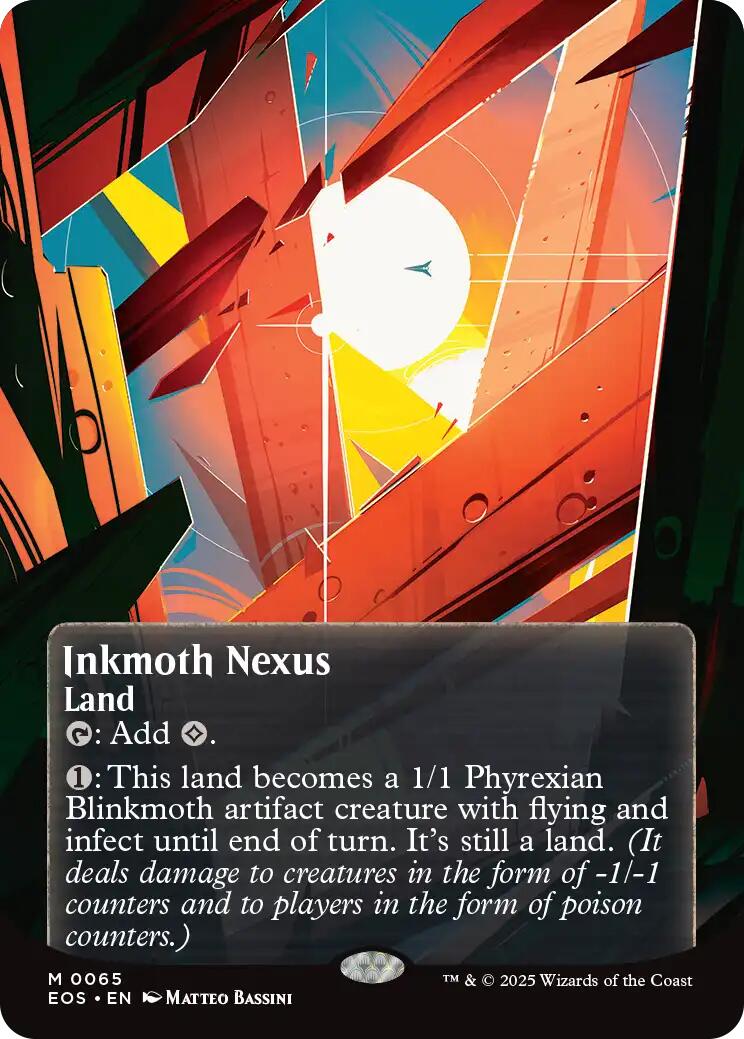 Inkmoth Nexus (0065) (Borderless) [Edge of Eternities: Stellar Sights] | L.A. Mood Comics and Games