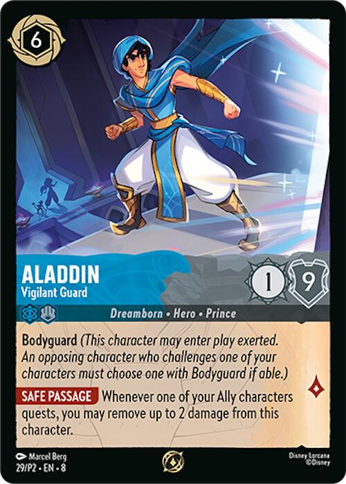 Aladdin - Vigilant Guard (29) [Promo Cards] | L.A. Mood Comics and Games