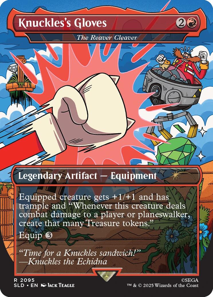 Knuckles's Gloves - The Reaver Cleaver [Secret Lair Drop Series] | L.A. Mood Comics and Games