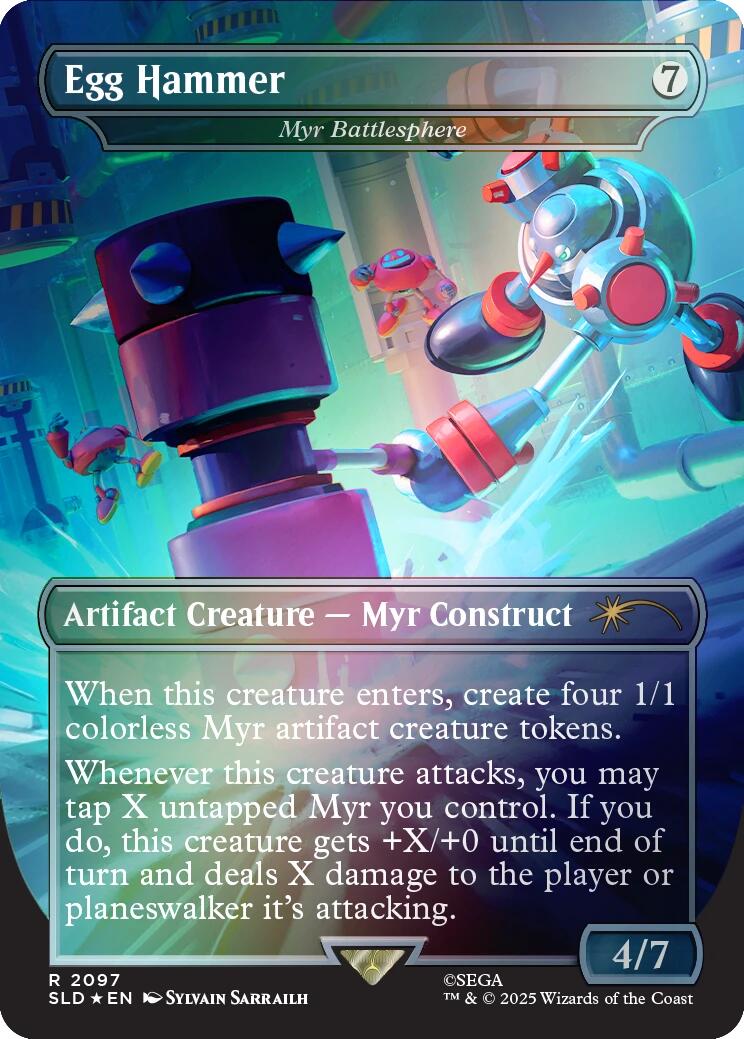Egg Hammer - Myr Battlesphere (Rainbow Foil) [Secret Lair Drop Series] | L.A. Mood Comics and Games