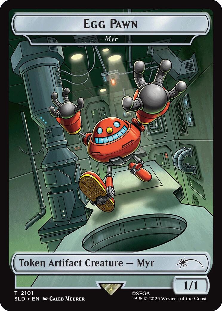 Egg Pawn - Myr Token [Secret Lair Drop Series] | L.A. Mood Comics and Games