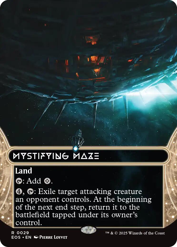 Mystifying Maze (0029) (Borderless) [Edge of Eternities: Stellar Sights] | L.A. Mood Comics and Games