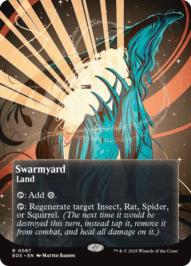 Swarmyard (0087) (Borderless) [Edge of Eternities: Stellar Sights] | L.A. Mood Comics and Games
