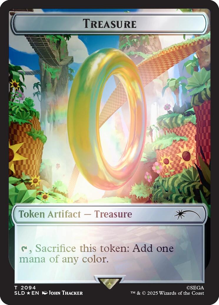 Treasure Token (2094) (Rainbow Foil) [Secret Lair Drop Series] | L.A. Mood Comics and Games