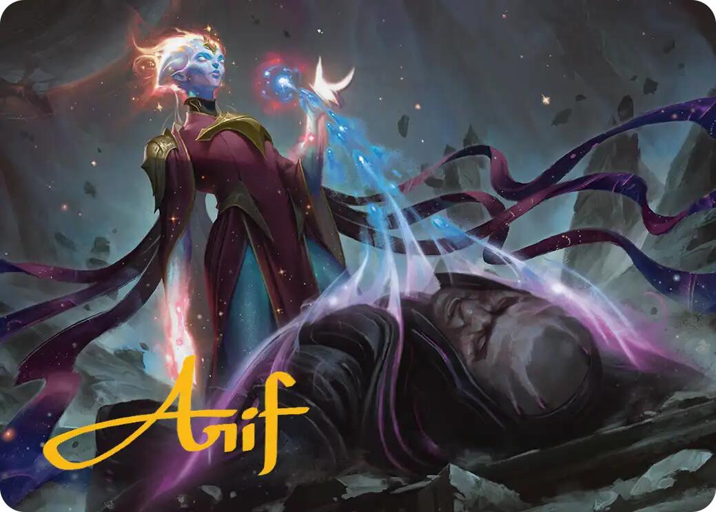 Lightstall Inquisitor Art Card (Gold-Stamped Signature) [Edge of Eternities Art Series] | L.A. Mood Comics and Games