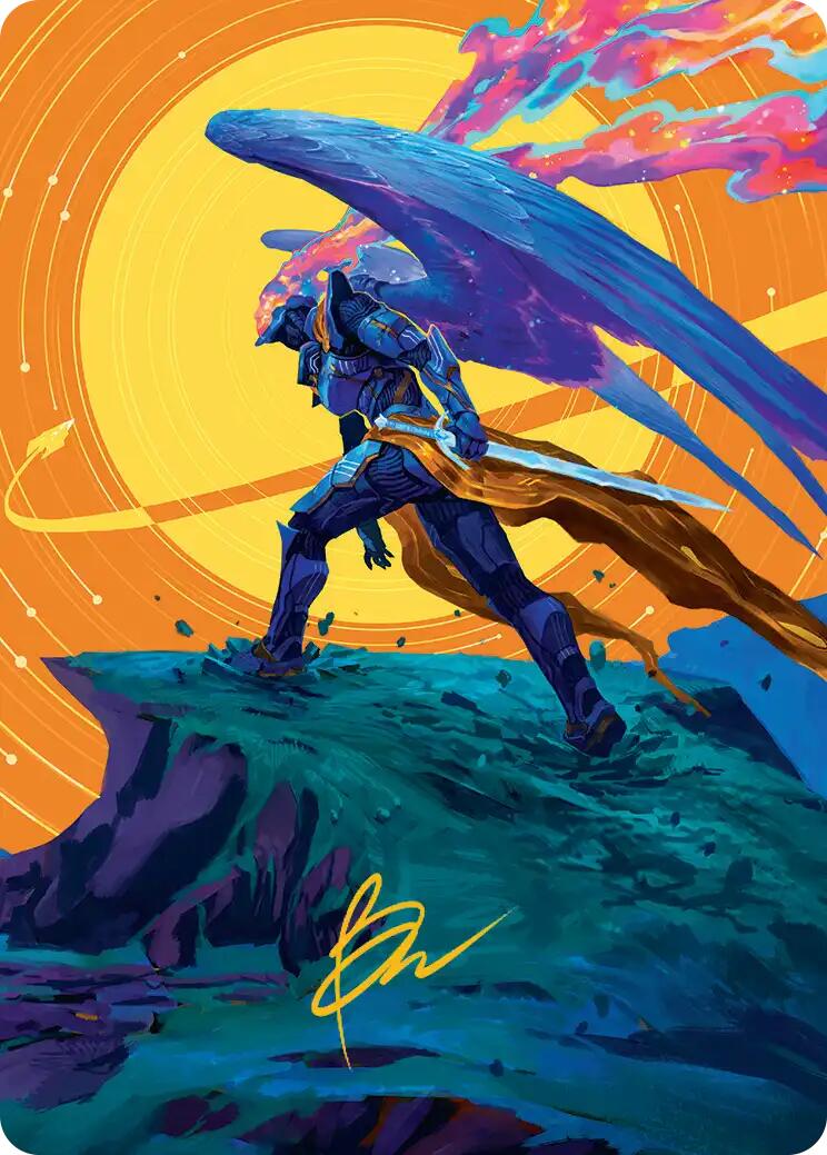 Astelli Reclaimer Art Card (Gold-Stamped Signature) [Edge of Eternities Art Series] | L.A. Mood Comics and Games
