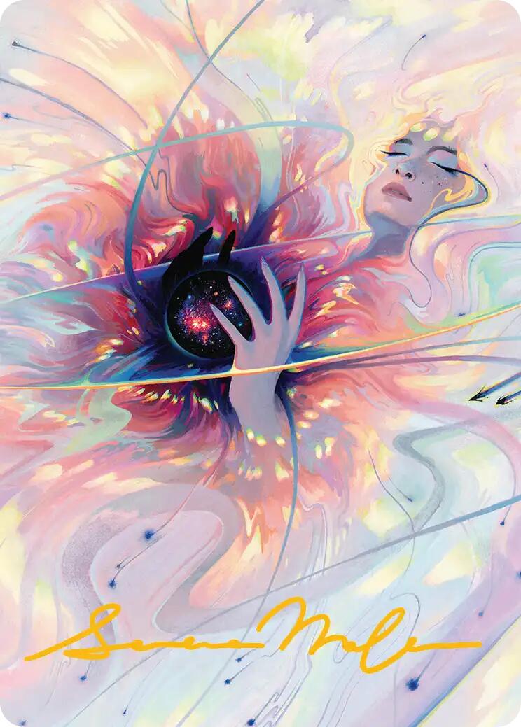 Beyond the Quiet Art Card (Gold-Stamped Signature) [Edge of Eternities Art Series] | L.A. Mood Comics and Games