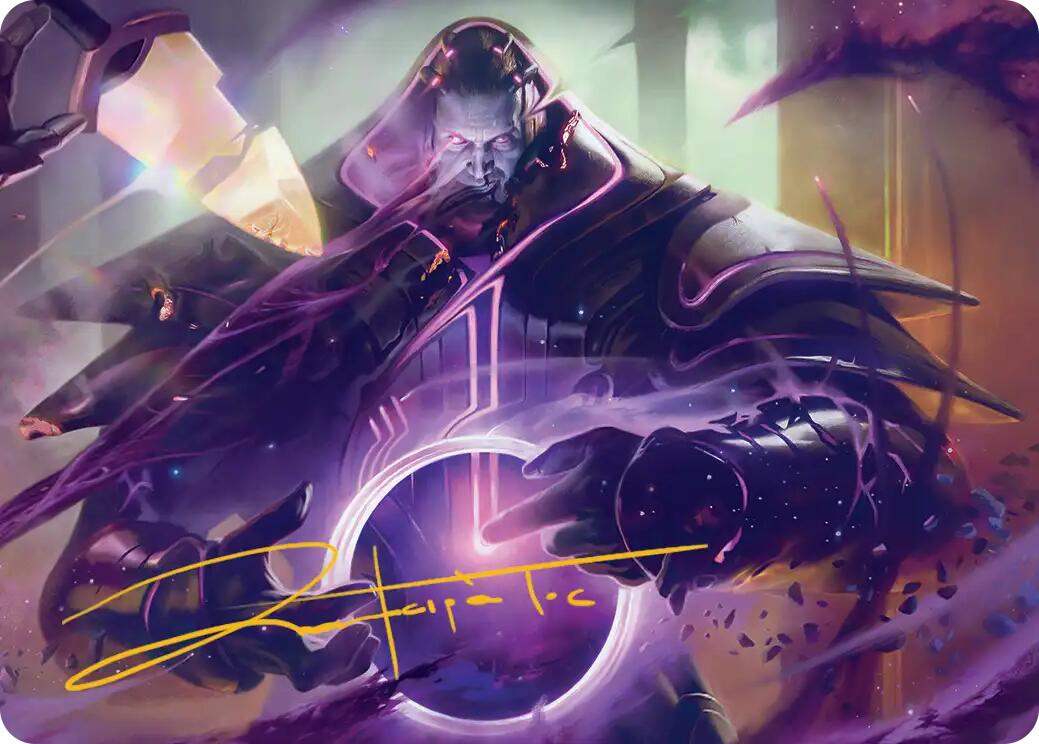 Embrace Oblivion Art Card (Gold-Stamped Signature) [Edge of Eternities Art Series] | L.A. Mood Comics and Games