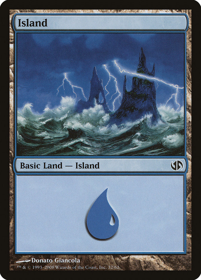 Island (32) [Duel Decks: Jace vs. Chandra] | L.A. Mood Comics and Games
