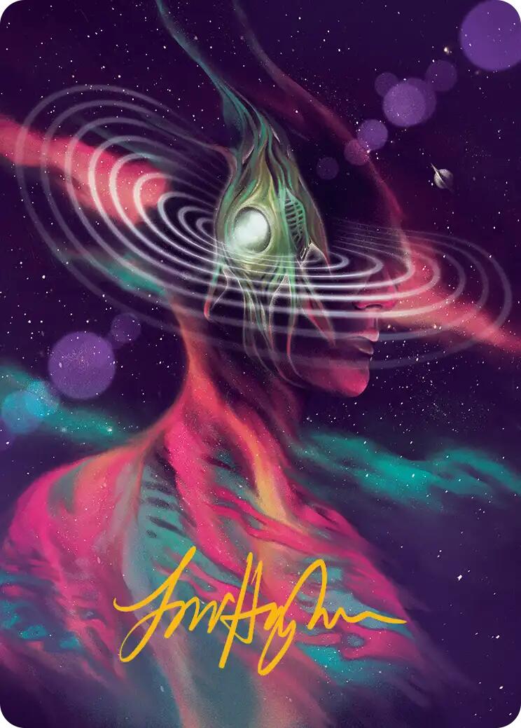 Terrasymbiosis Art Card (Gold-Stamped Signature) [Edge of Eternities Art Series] | L.A. Mood Comics and Games