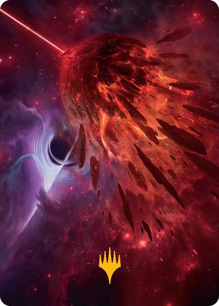 Kavaron, Memorial World Art Card (Gold-Stamped Planeswalker Symbol) [Edge of Eternities Art Series] | L.A. Mood Comics and Games