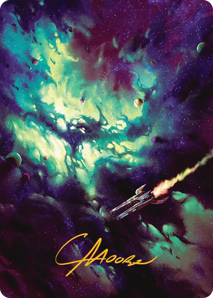 Blinkmoth Nexus Art Card (Gold-Stamped Signature) [Edge of Eternities Art Series] | L.A. Mood Comics and Games