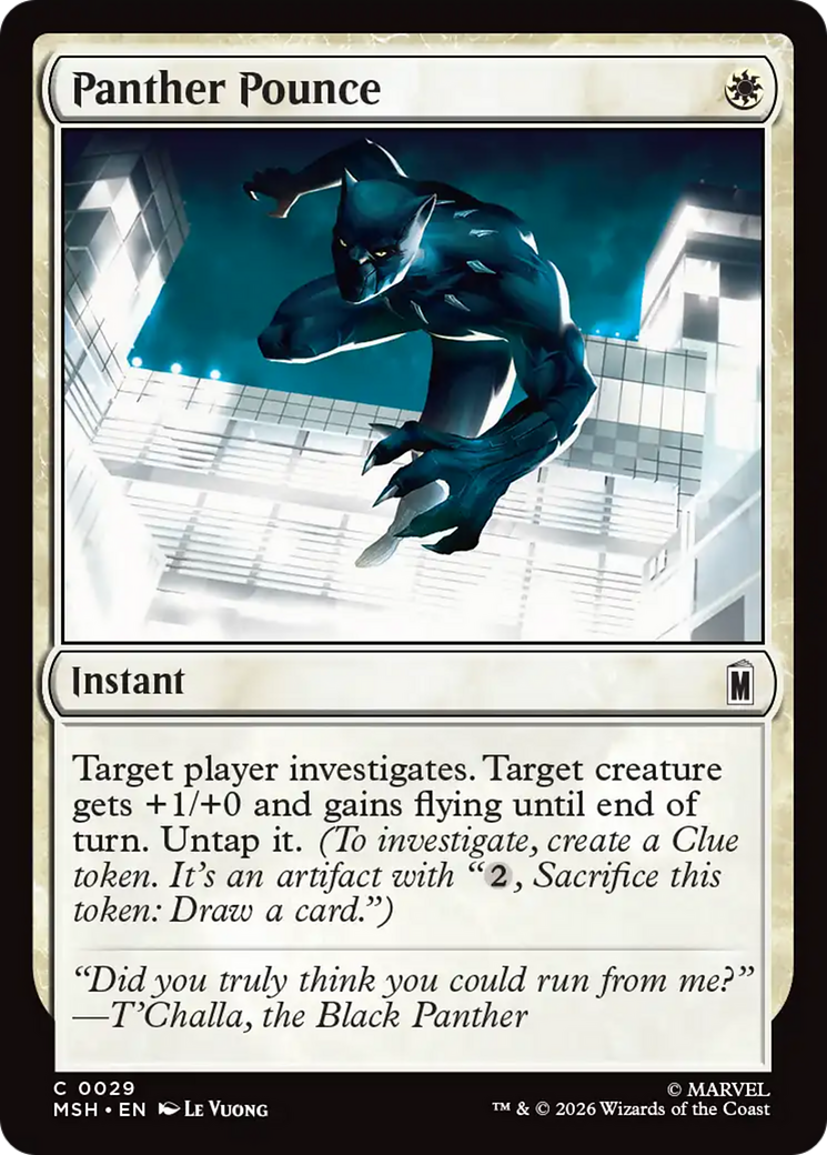 Panther Pounce [Marvel Super Heroes] | L.A. Mood Comics and Games