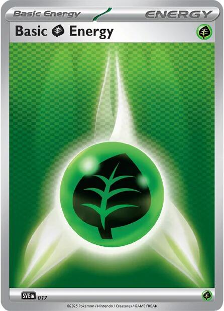 Basic Grass Energy (017) [Scarlet & Violet: Black Bolt] | L.A. Mood Comics and Games