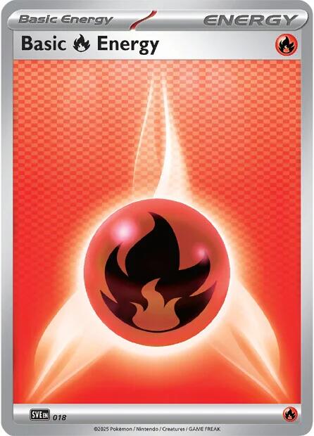 Basic Fire Energy (018) [Scarlet & Violet: Black Bolt] | L.A. Mood Comics and Games