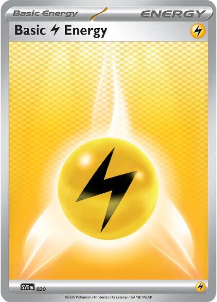 Basic Lightning Energy (020) [Scarlet & Violet: Black Bolt] | L.A. Mood Comics and Games