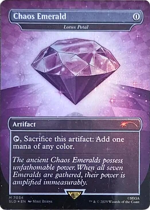 Chaos Emerald - Lotus Petal (7034) [Secret Lair Drop Series] | L.A. Mood Comics and Games