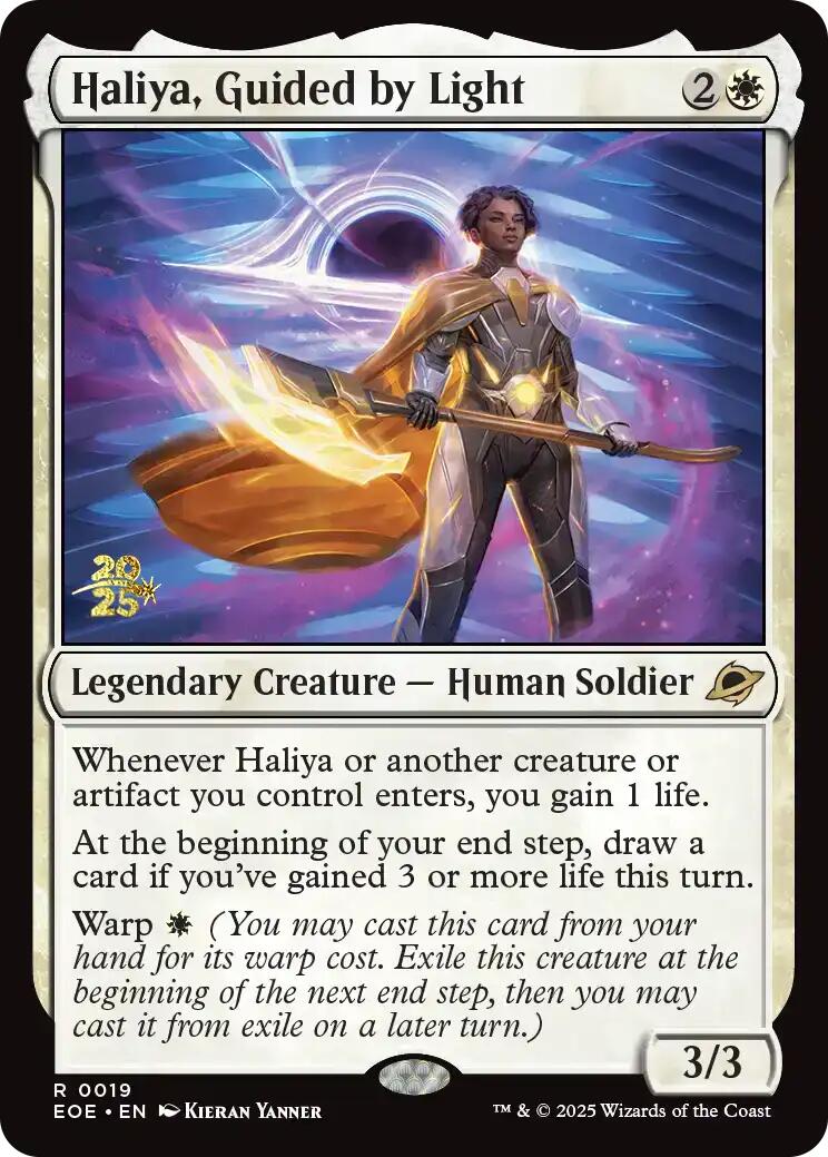 Haliya, Guided by Light [Edge of Eternities Prerelease Promos] | L.A. Mood Comics and Games