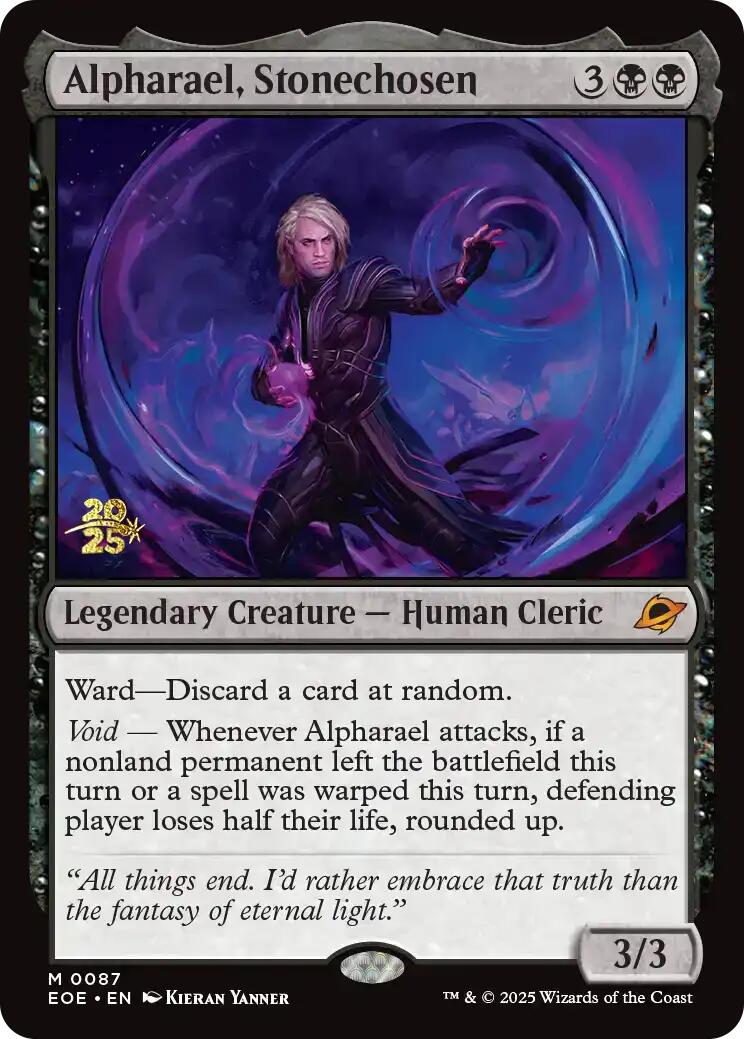 Alpharael, Stonechosen [Edge of Eternities Prerelease Promos] | L.A. Mood Comics and Games