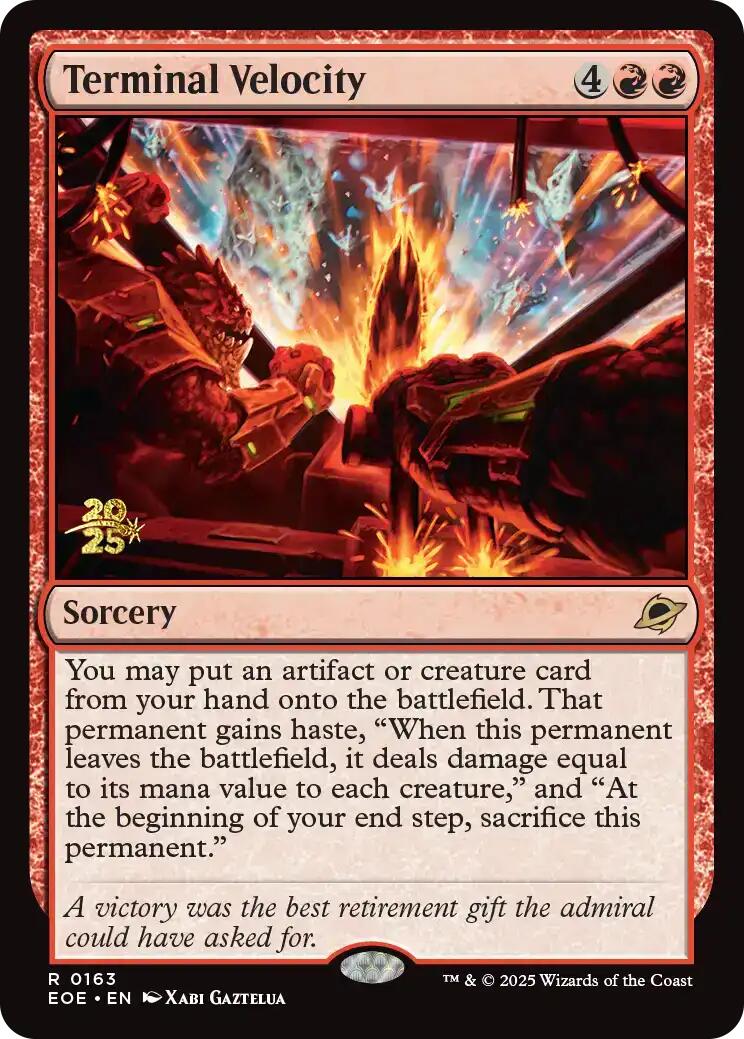 Terminal Velocity [Edge of Eternities Prerelease Promos] | L.A. Mood Comics and Games