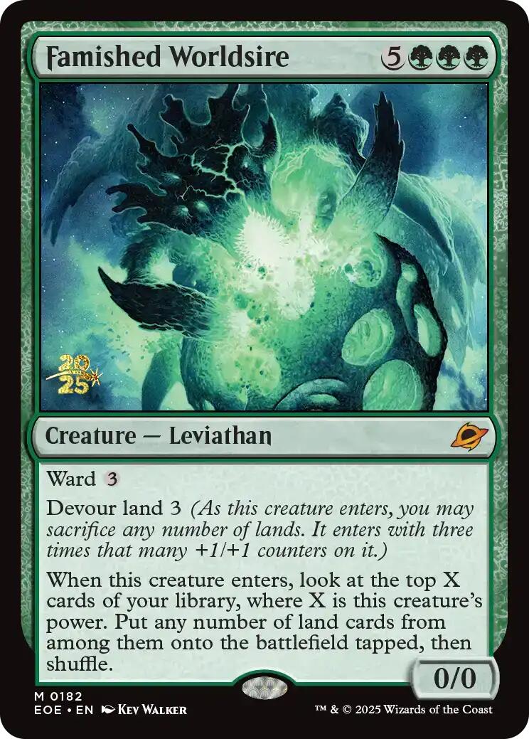 Famished Worldsire [Edge of Eternities Prerelease Promos] | L.A. Mood Comics and Games