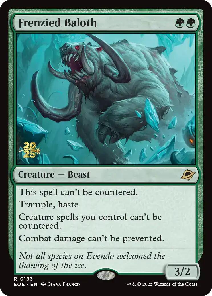 Frenzied Baloth [Edge of Eternities Prerelease Promos] | L.A. Mood Comics and Games