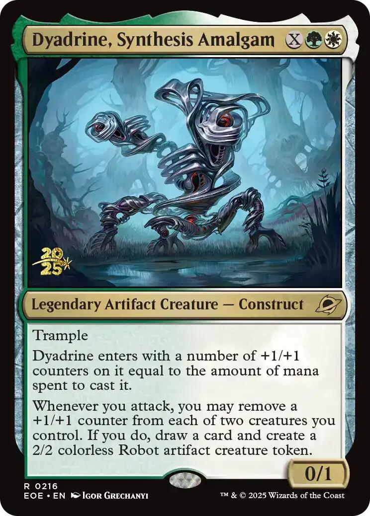 Dyadrine, Synthesis Amalgam [Edge of Eternities Prerelease Promos] | L.A. Mood Comics and Games