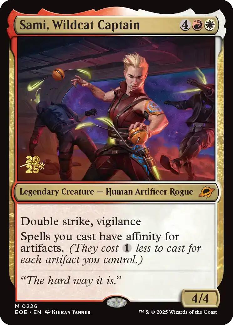 Sami, Wildcat Captain [Edge of Eternities Prerelease Promos] | L.A. Mood Comics and Games