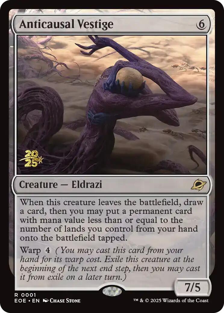 Anticausal Vestige [Edge of Eternities Prerelease Promos] | L.A. Mood Comics and Games