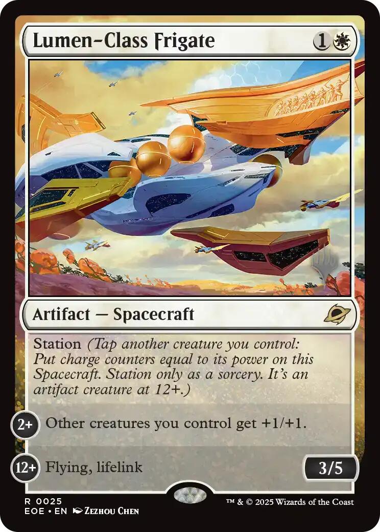 Lumen-Class Frigate [Edge of Eternities Promo Pack] | L.A. Mood Comics and Games