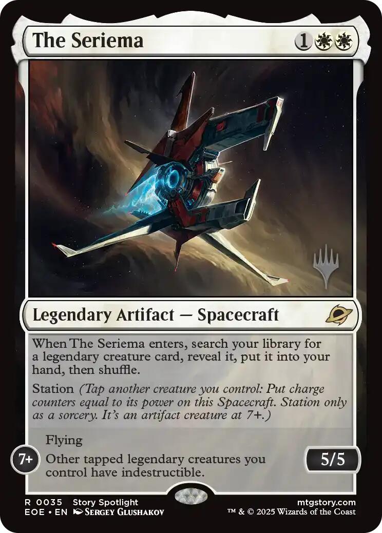 The Seriema [Edge of Eternities Promo Pack] | L.A. Mood Comics and Games
