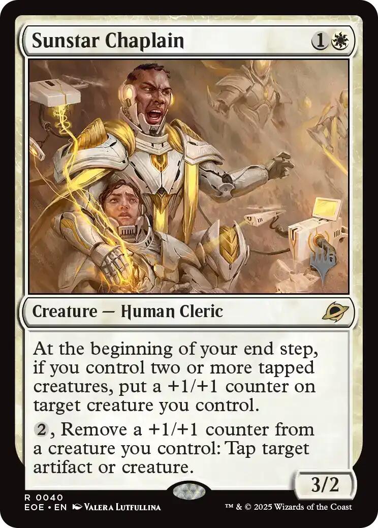 Sunstar Chaplain [Edge of Eternities Promo Pack] | L.A. Mood Comics and Games