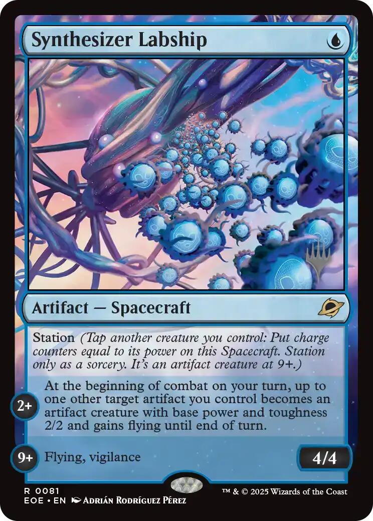 Synthesizer Labship [Edge of Eternities Promo Pack] | L.A. Mood Comics and Games