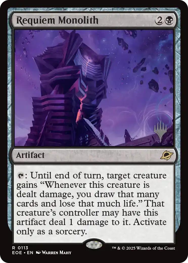 Requiem Monolith [Edge of Eternities Promo Pack] | L.A. Mood Comics and Games