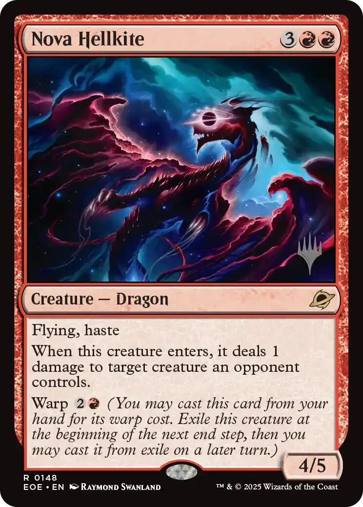 Nova Hellkite [Edge of Eternities Promo Pack] | L.A. Mood Comics and Games