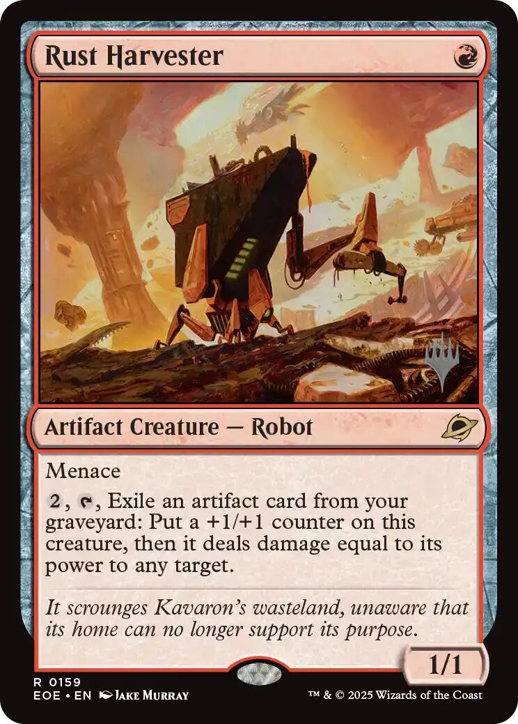 Rust Harvester [Edge of Eternities Promo Pack] | L.A. Mood Comics and Games
