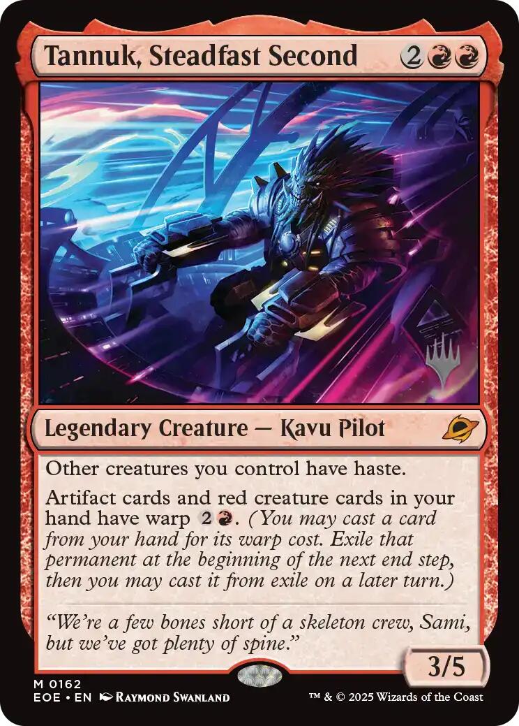 Tannuk, Steadfast Second [Edge of Eternities Promo Pack] | L.A. Mood Comics and Games