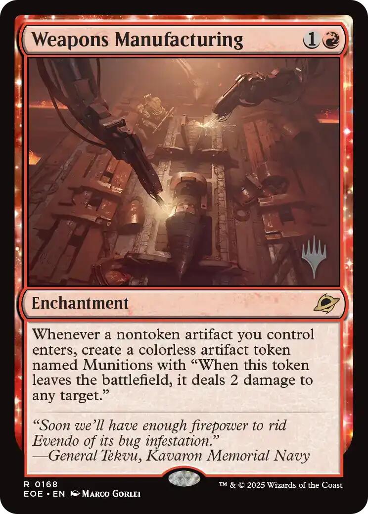 Weapons Manufacturing [Edge of Eternities Promo Pack] | L.A. Mood Comics and Games