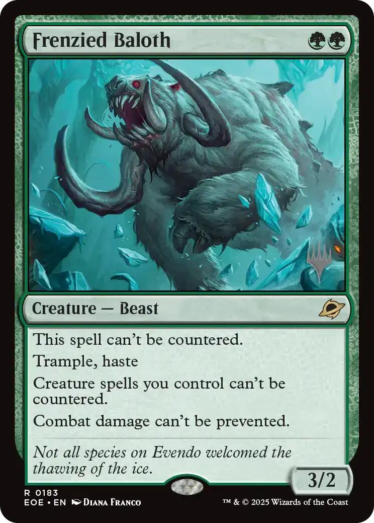 Frenzied Baloth [Edge of Eternities Promo Pack] | L.A. Mood Comics and Games