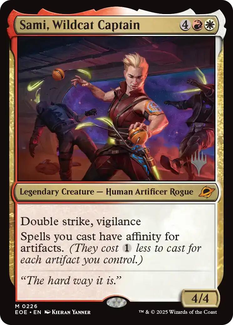 Sami, Wildcat Captain [Edge of Eternities Promo Pack] | L.A. Mood Comics and Games