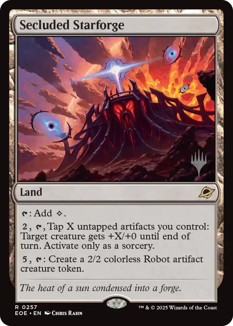 Secluded Starforge [Edge of Eternities Promo Pack] | L.A. Mood Comics and Games