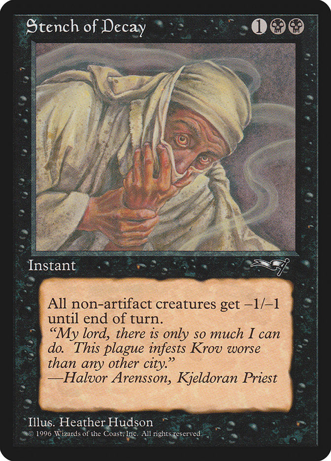 Stench of Decay (Covering Mouth) [Alliances] | L.A. Mood Comics and Games