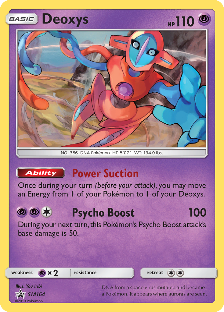 Deoxys (SM164) [Sun & Moon: Black Star Promos] | L.A. Mood Comics and Games